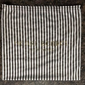 Henri Bendel Striped Dust Bag